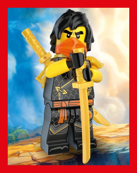 Sticker Nummer 039 I LEGO Ninjago Dragons Rising Stickerserie