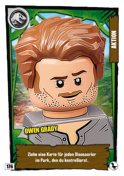 Nummer 176 I Owen Grady I LEGO Jurassic World TCG 3