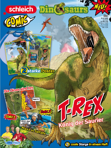 schleich® COMIC 01/23 Triceratops