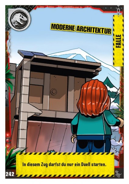 Nummer 242 I Moderne Architektur I LEGO Jurassic World TCG 3