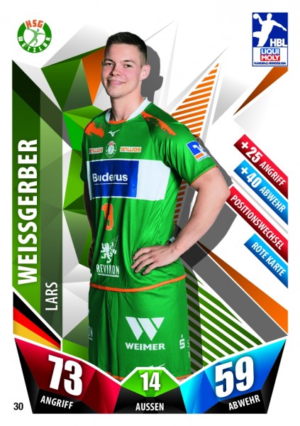 Handball 2021/22 Trading Card Nummer 030
