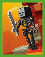 Nummer 129 I LEGO® Minecraft Sticker
