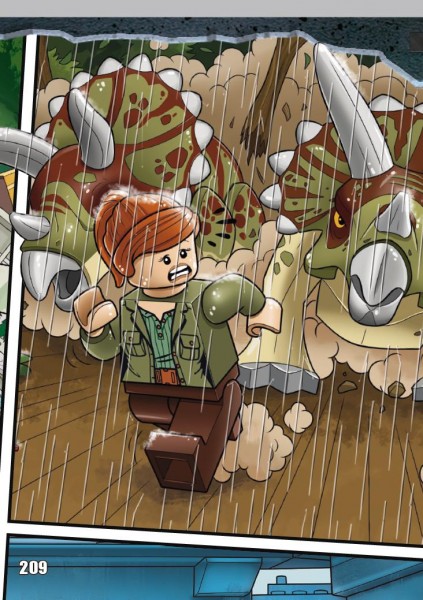 Nummer 209 I Puzzle Comic-Welt 2 I LEGO Jurassic World TCG 3