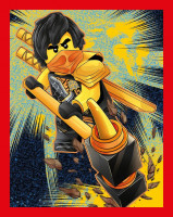 Sticker Nummer 035 I LEGO Ninjago Dragons Rising Stickerserie Sticker Nummer 035 I LEGO Ninjago Dragons Rising Stickerserie