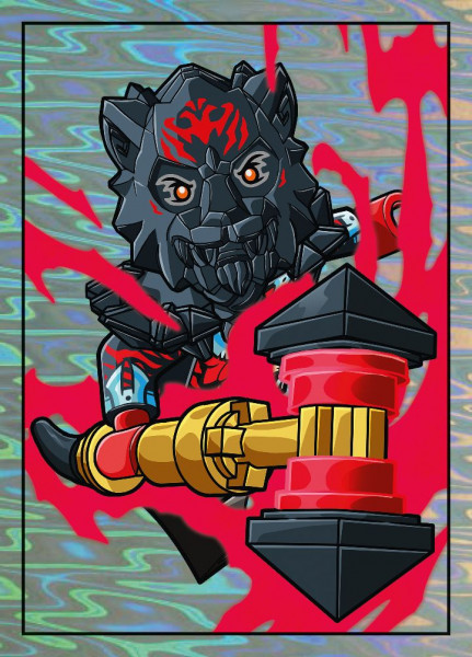 Sticker Nummer 121 I LEGO Ninjago Dragons Rising Stickerserie