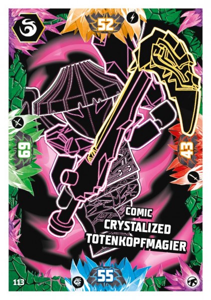 Nummer 112 I Comic Crystalized Pythor I LEGO Ninjago TCG 8 Next Level