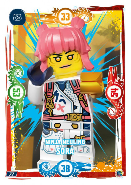 Nummer 077 I Ninja Neuling Sora I LEGO Ninjago TCG 9