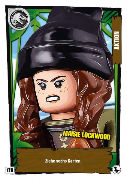 Nummer 178 I Maisie Lockwood I LEGO Jurassic World TCG 3