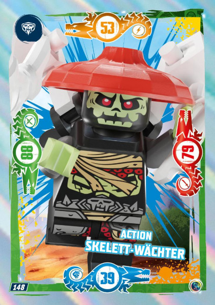 Nummer 148 I Action Skelett-Wächter I LEGO Ninjago TCG 9