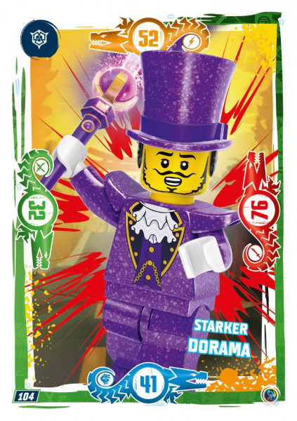 Nummer 104 I Starker Dorama I LEGO Ninjago TCG 9