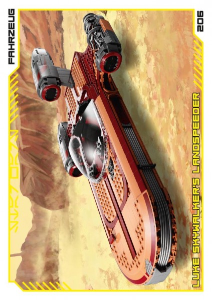 Nummer 206 I Luke Skywalkers Landspeeder I "Die Macht"-Edition