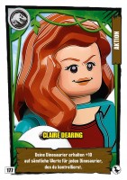 Nummer 177 I Claire Dearing I LEGO Jurassic World TCG 3 Nummer 177 I Claire Dearing I LEGO Jurassic World TCG 3