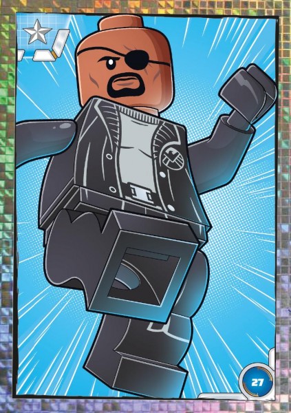 Nummer 027 I Comic Nick Fury I LEGO Marvel Avengers TCC 1