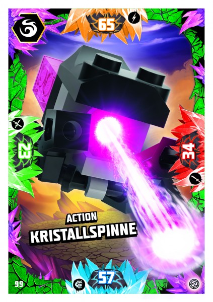 Nummer 099 I Action Kristallspinne