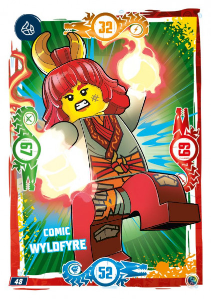 Nummer 048 I Comic Wyldfyre I LEGO Ninjago TCG 9