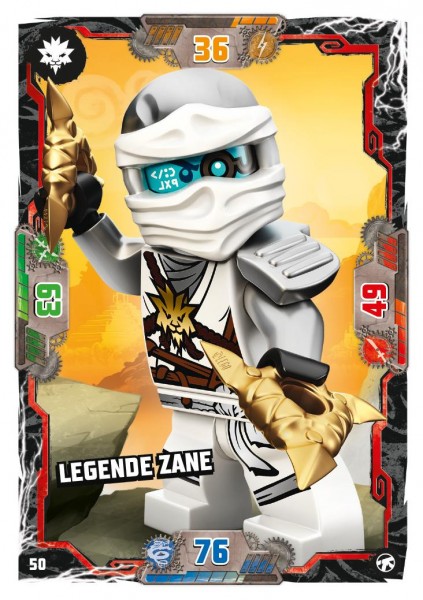 Nummer 050 I Legende Zane I LEGO Ninjago TCG 8 Next Level