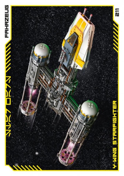Nummer 211 I Y-Wing Starfighter I "Die Macht"-Edition