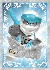 Sticker Nummer 059 I LEGO Ninjago Crystalized Stickerserie