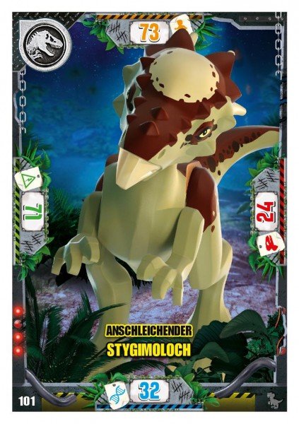 Nummer 101 I Anschleichender Stygimoloch I LEGO Jurassic World TCG 3