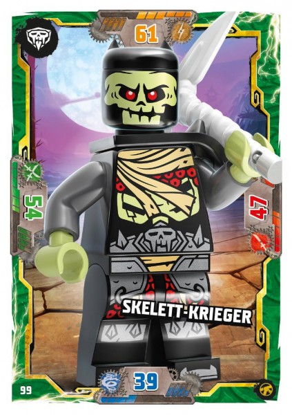 Nummer 099 I Skelett-Krieger I LEGO Ninjago TCG 8 Next Level