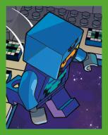 Nummer 00178 I LEGO® Minecraft Sticker