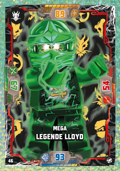 Nummer 046 I Mega Legende Lloyd I LEGO Ninjago TCG 8 Next Level