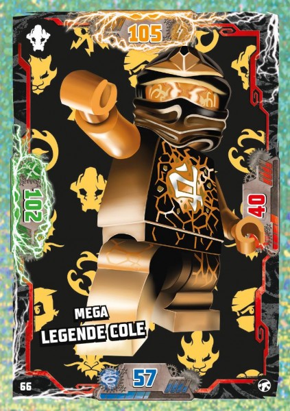 Nummer 066 I Mega Legende Cole I LEGO Ninjago TCG 8 Next Level