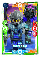 Nummer 126 I Duo Ras & Cinder I LEGO Ninjago TCG 9 Next Level Nummer 126 I Duo Ras & Cinder I LEGO Ninjago TCG 9 Next Level