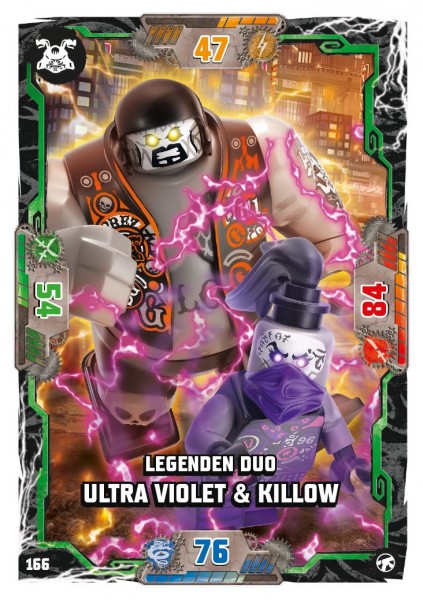 Nummer 166 I Legenden Duo Violet & Killow I LEGO Ninjago TCG 8 Next Level