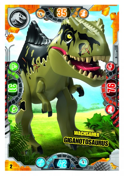Nummer 002 I Wachsamer Giganotosaurus