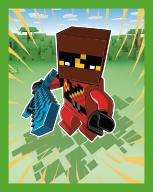 Nummer 0012 I LEGO® Minecraft Sticker