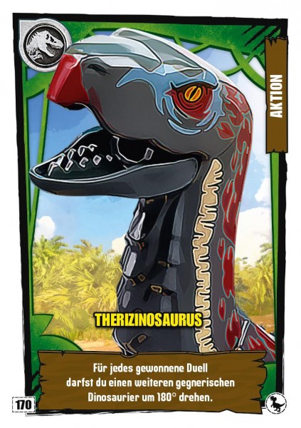 Nummer 170 I Therizinosaurus I LEGO Jurassic World TCG 3