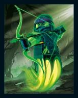 Sticker Nummer 235 I LEGO Ninjago Crystalized Stickerserie