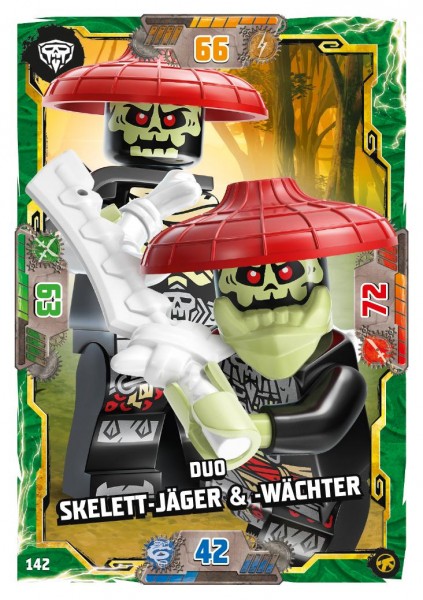Nummer 142 I Duo Skelett-Jger & -Wchter I LEGO Ninjago TCG 8 Next Level