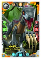 Nummer 64P I Wütender Therizinosaurus Twin-Karte Nummer 64P I Wütender Therizinosaurus Twin-Karte