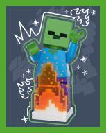 Nummer 0052 I LEGO® Minecraft Sticker
