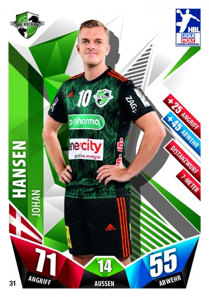 Handball 2021/22 Trading Card Nummer 031