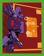Nummer 00163 I LEGO® Minecraft Sticker