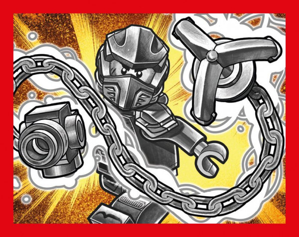Sticker Nummer 069 I LEGO Ninjago Dragons Rising Stickerserie