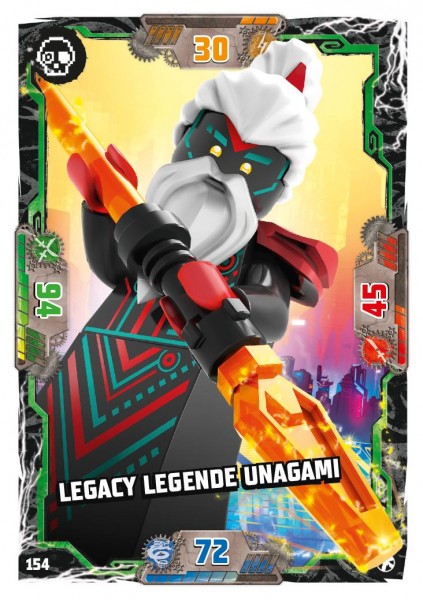 Nummer 154 I Legacy Legende Unagami I LEGO Ninjago TCG 8 Next Level