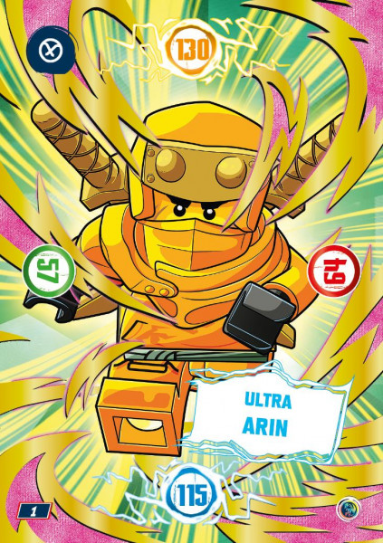 Nummer 001 I Ultra Arin I LEGO Ninjago TCG 9