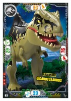 Nummer 083 I Lauernder Giganotosaurus I LEGO Jurassic World TCG 3 Nummer 083 I Lauernder Giganotosaurus I LEGO Jurassic World TCG 3