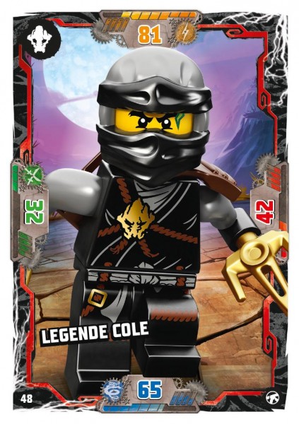 Nummer 048 I Legende Cole I LEGO Ninjago TCG 8 Next Level