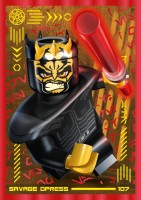 Nummer 107 I Savage Opress Twin-Karte I "Die Macht"-Edition Nummer 107 I Savage Opress Twin-Karte I "Die Macht"-Edition