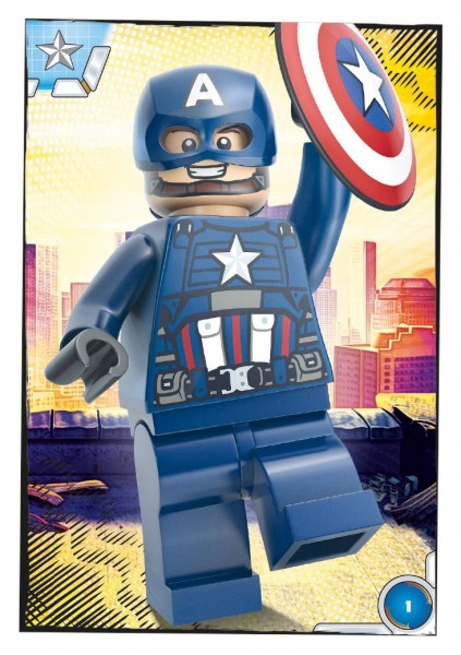 Nummer 001 I Captain America I LEGO Marvel Avengers TCC 1