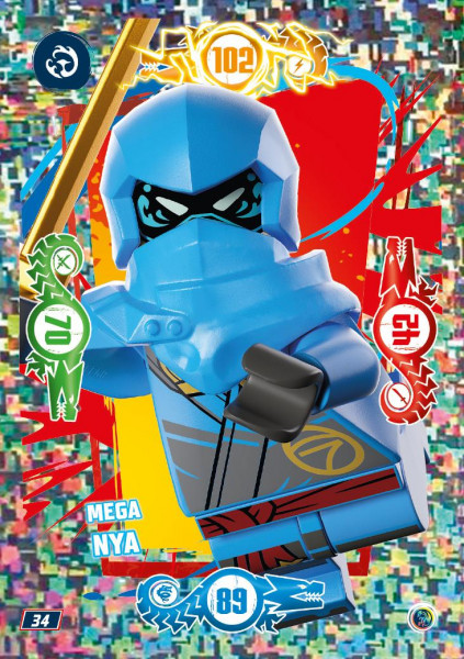 Nummer 034 I Mega Nya I LEGO Ninjago TCG 9