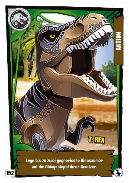 Nummer 152 I T. Rex I LEGO Jurassic World TCG 3