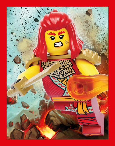 Sticker Nummer 093 I LEGO Ninjago Dragons Rising Stickerserie