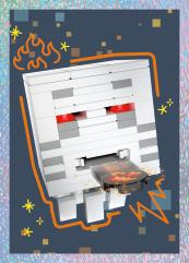 Nummer 00118 I LEGO® Minecraft Sticker