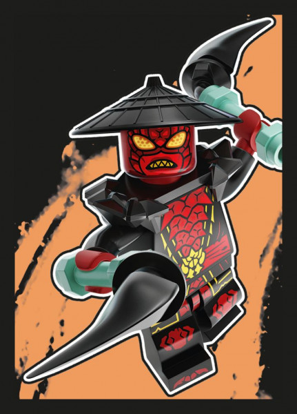 Sticker Nummer 210 I LEGO Ninjago Dragons Rising Stickerserie
